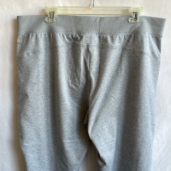 Zella super soft gray joggers with crisscross waist tie, size XL - Picture 7 of 9